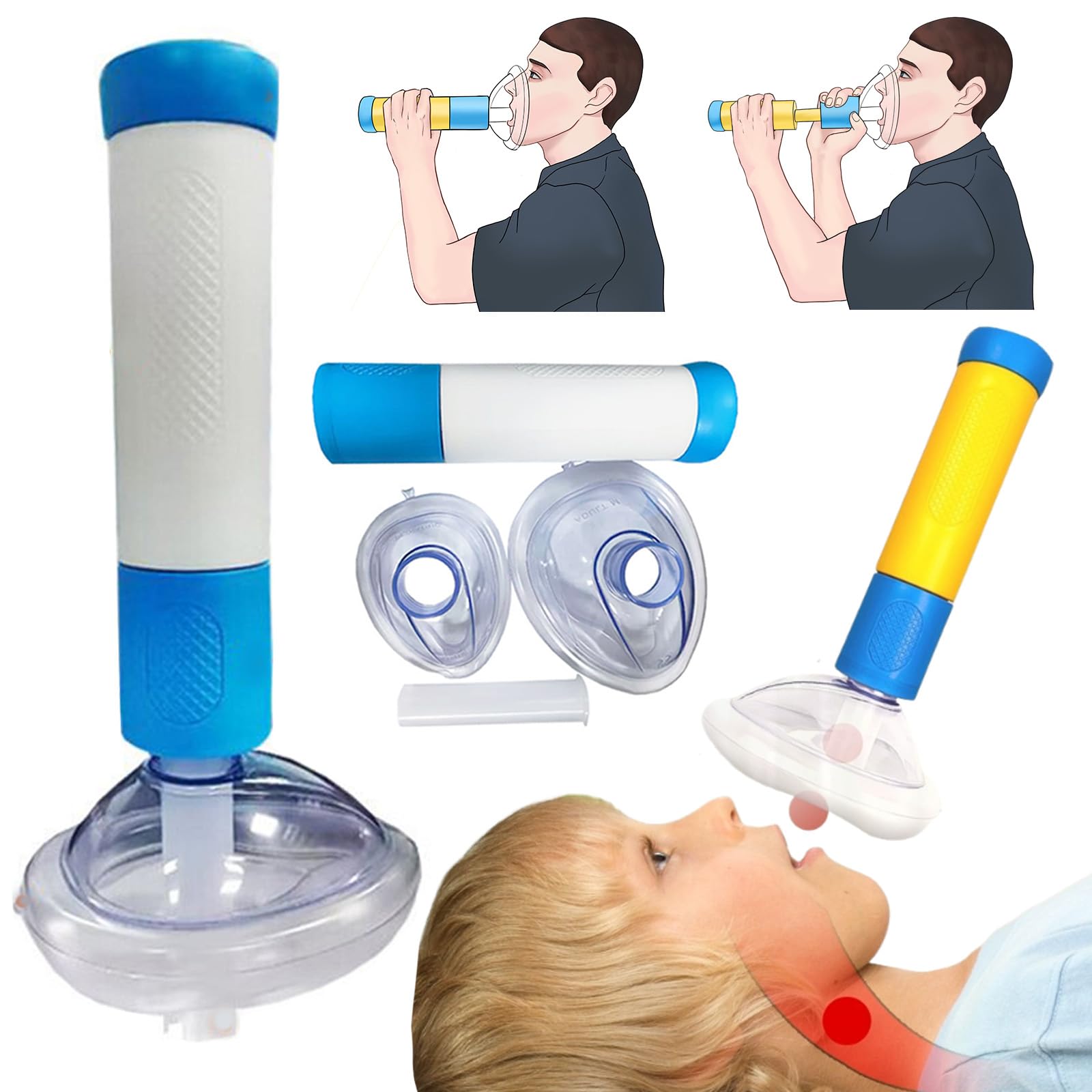 Amazon.co.jp: 窒息吸引器 救急キット 窒息救助装置 子供 大人用